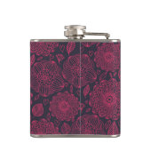 Blumenmuster 6 flachmann (Rückseite)