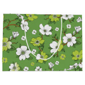 Blumenmuster 6 große geschenktüte (Rückseite)