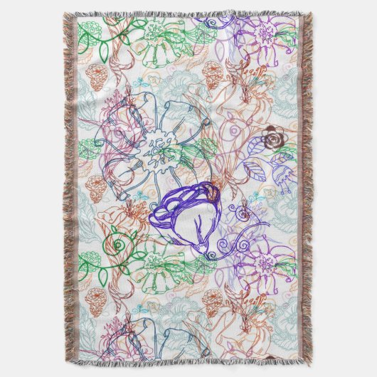 Blumenmuster 7 decke (Vorderseite Vertikal)