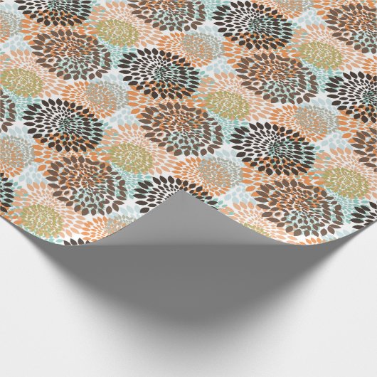 Blumenmuster 7 geschenkpapier (Ecke)