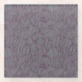 Blumenmuster 7 glasuntersetzer (Vorderseite)