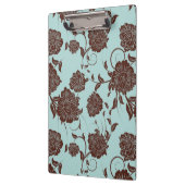 Blumenmuster 7 klemmbrett (Links)