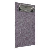 Blumenmuster 7 mini klemmbrett (Schrägansicht)