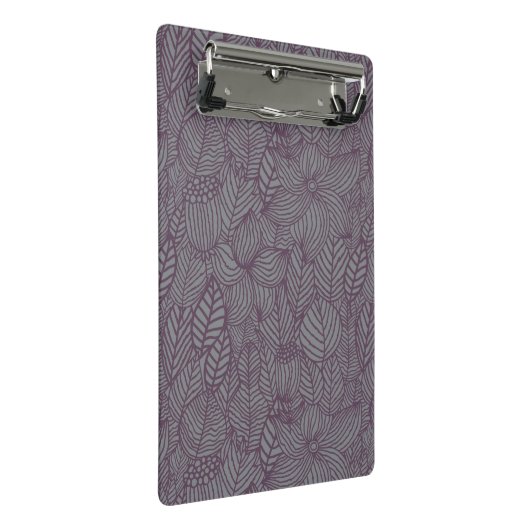 Blumenmuster 7 mini klemmbrett (Schrägansicht)