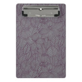 Blumenmuster 7 mini klemmbrett (Vorderseite)