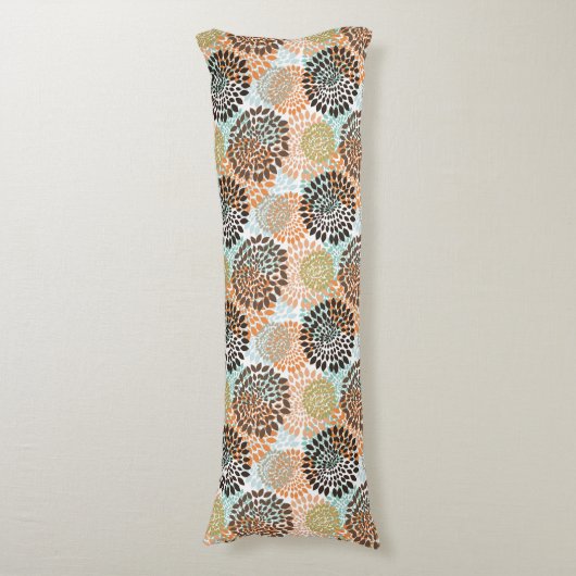 Blumenmuster 7 seitenschläferkissen (Vorderseite Vertikal)