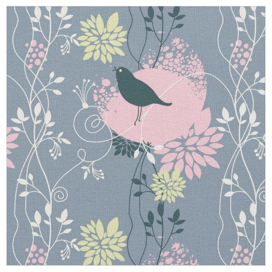 Blumenmuster 7 stoff (Nahaufnahme)