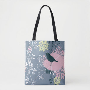 Blumenmuster 7 tasche