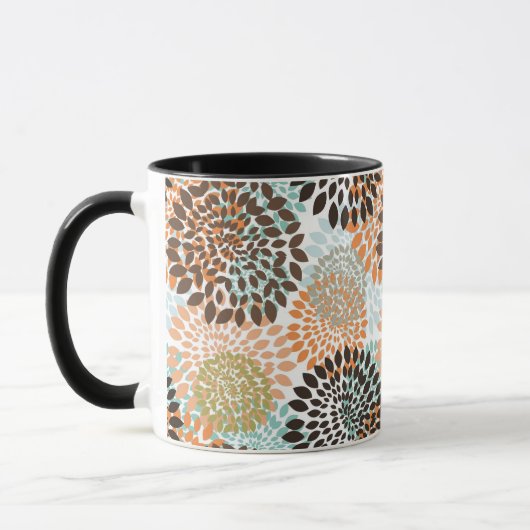 Blumenmuster 7 tasse (Links)