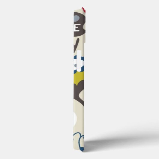 Blumenmuster 8 Case-Mate iPhone hülle (Rückseite / Rechts)