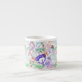 Blumenmuster 8 espressotasse (Vorderseite)