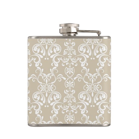 Blumenmuster 8 flachmann (Rückseite)