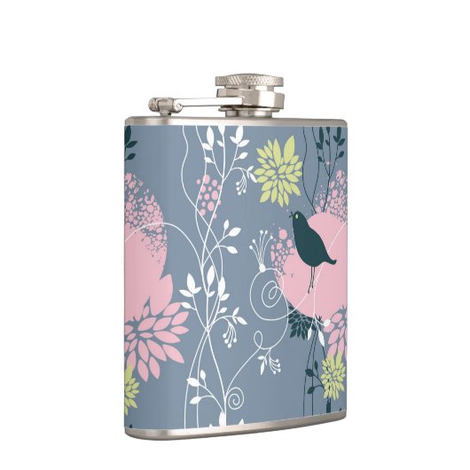 Blumenmuster 8 flachmann (Rechts)