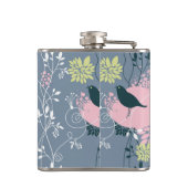 Blumenmuster 8 flachmann (Rückseite)