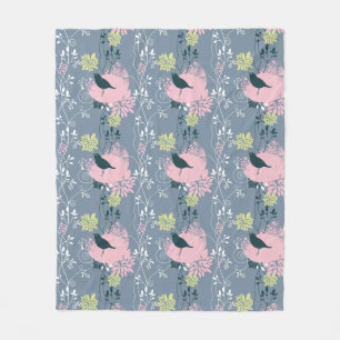 Blumenmuster 8 fleecedecke