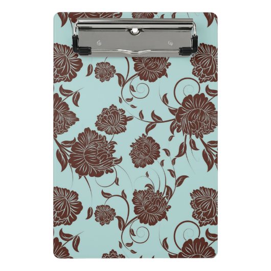 Blumenmuster 8 mini klemmbrett (Vorderseite)