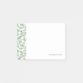 Blumenmuster 8 post-it klebezettel (Vorderseite)