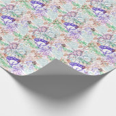 Blumenmuster 9 geschenkpapier (Ecke)