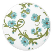 Blumenmuster 9 keramikknauf (Vorderseite)