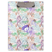 Blumenmuster 9 klemmbrett (Vorderseite)