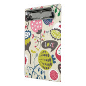 Blumenmuster 9 mini klemmbrett (Gewinkelt2)