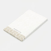 Blumenmuster 9 post-it klebezettel (angewinkelt)