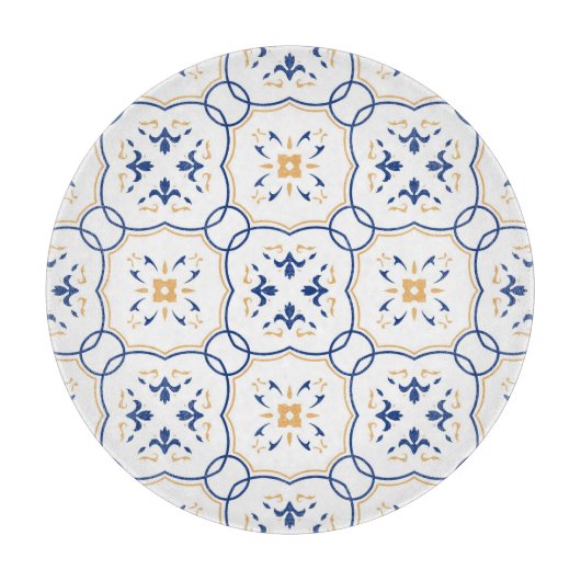 Blumenmuster 9 schneidebrett (Vorderseite)