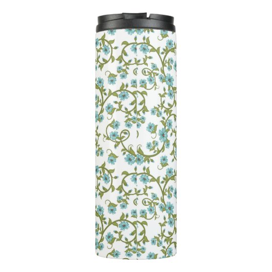 Blumenmuster 9 thermosbecher (Rückseite)