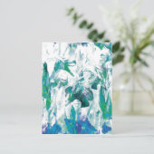 Blumenmuster Abstrakt 12 Karten (Stehend Vorderseite)