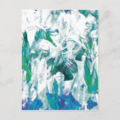 Blumenmuster Abstrakt 12 Karten (Vorderseite)