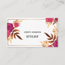 Blumenmuster Aquarell Moderne einzigartige Mode