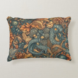 Blumenmuster Art Print - Naturdekor Dekokissen