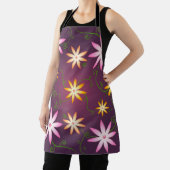 Blumenmuster auf allen Druckseiten Schürze (InSitu)