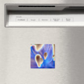 Blumenmuster "Aufheben" Magnet (In Situ (Geschirrspüler))