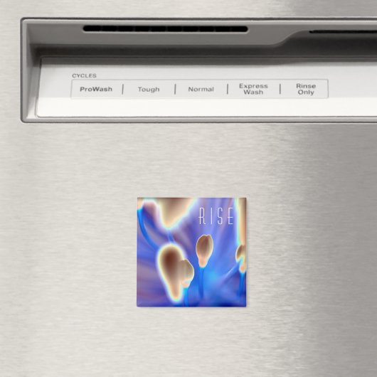 Blumenmuster "Aufheben" Magnet (In Situ (Geschirrspüler))