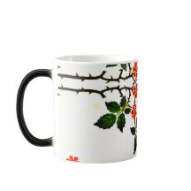 Blumenmuster aus dem 19. Jahrhundert Foliage Green