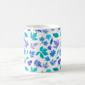 Blumenmuster aus dem Herbstleaf-Design-36566 Kaffeetasse (Mittel)