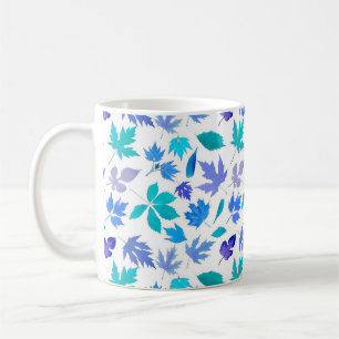 Blumenmuster aus dem Herbstleaf-Design-36566 Kaffeetasse