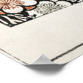 Blumenmuster aus Shin Bijutsukai Poster (Ecke)