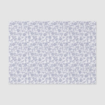 Blumenmuster aus Weiß und Blau Osterblau