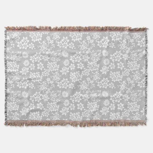 Blumenmuster.b L Grau BG Decke (Vorderseite)