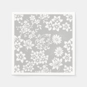 Blumenmuster.b Serviette (Vorderseite)