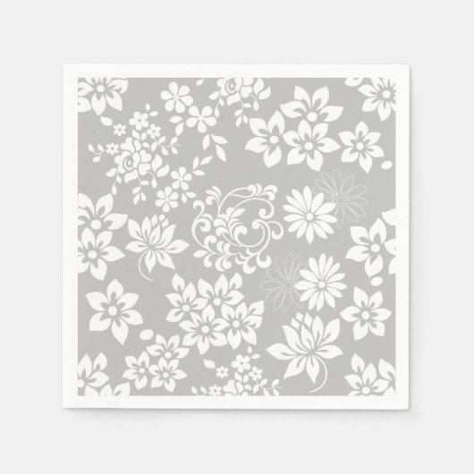 Blumenmuster.b Serviette (Vorderseite)