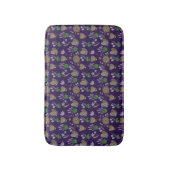 Blumenmuster Badematte (Vorderseite Vertikal)