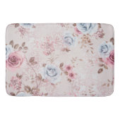 Blumenmuster Badematte (Vorderseite)
