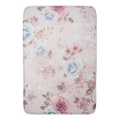 Blumenmuster Badematte (Vorderseite Vertikal)