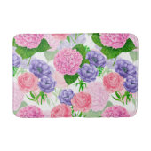 Blumenmuster Badematte (Vorderseite)