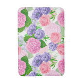 Blumenmuster Badematte (Vorderseite Vertikal)