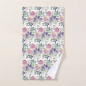 Blumenmuster Badhandtuch Set (Handtuch)