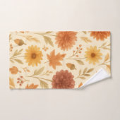 Blumenmuster Badhandtuch Set (Handtuch)